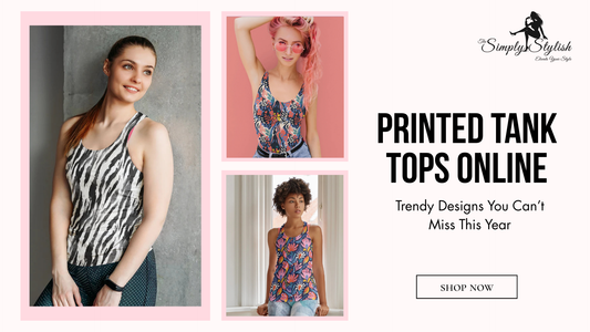 buy printed tank tops online
