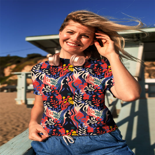 Blossoming Beauty Women's All-Over Print Tee