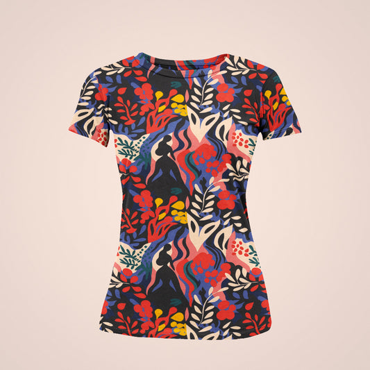 Blossoming Beauty Women's All-Over Print Tee