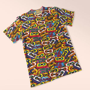 Retro Cassette tape Pop Art Women's Printed T-Shirt