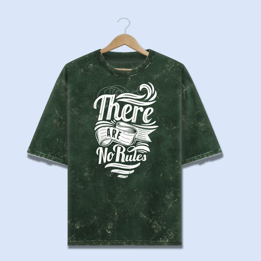 Unwritten, Unbothered – Acid Wash Oversized Fit Tee