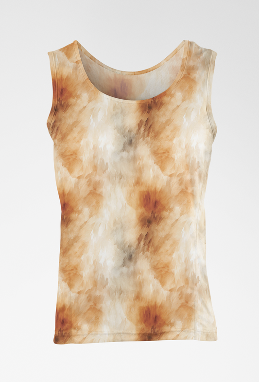 Trendy All-Over Lion Print Tank Top - TheSimplyStylish