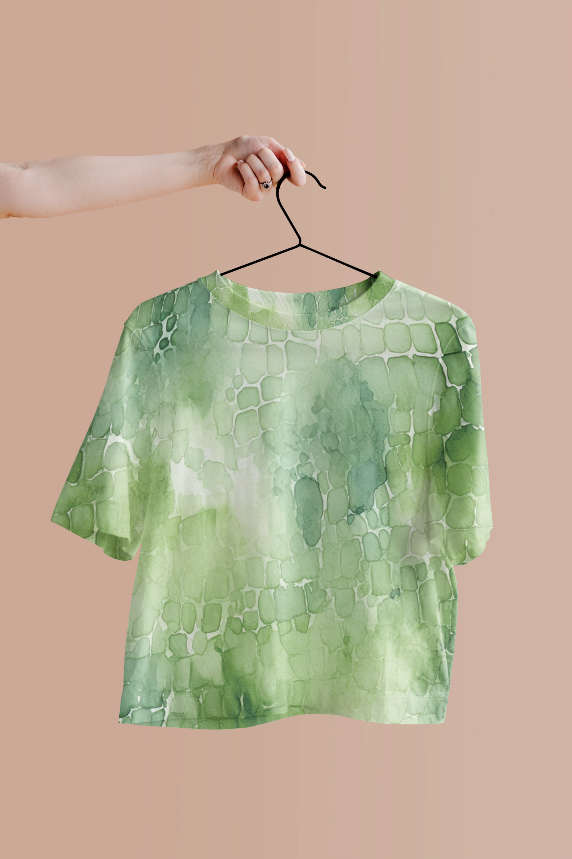 Eye-Catching Women's Printed Crocodile Print Crop Top - TheSimplyStylish