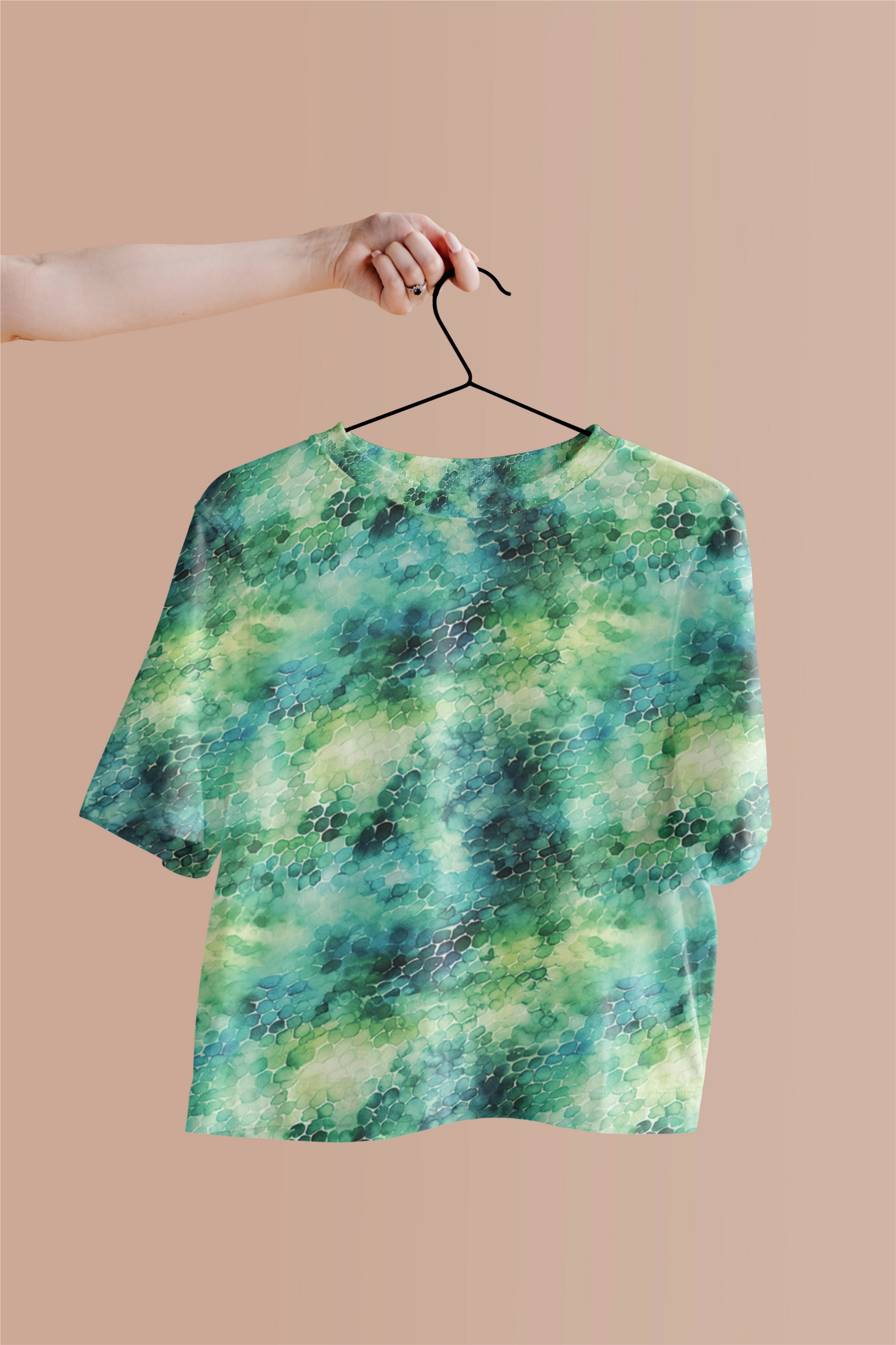 Eye-Catching Women's Printed Snake Print Crop Top - TheSimplyStylish