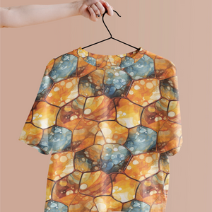 Eye-Catching Women's Printed Tortoise Print Crop Top - TheSimplyStylish