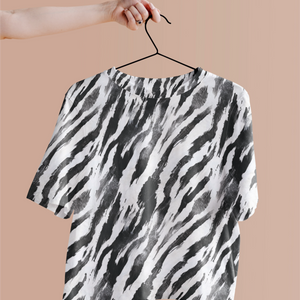 Eye-Catching Women's Printed Zebra Print Crop Top - TheSimplyStylish