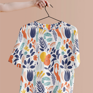 Eye-Catching Women's Printed Floral Print Crop Top - TheSimplyStylish