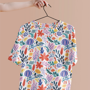 Eye-Catching Women's Printed Floral Print Crop Top - TheSimplyStylish