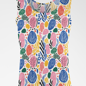 Eye-Catching Women's Floral Print Tank Top - TheSimplyStylish