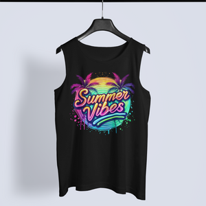 Summer Vibe – Breezy & Stylish Graphic Tank Top