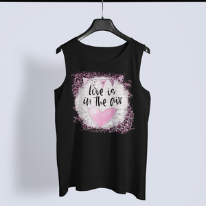 Love Is in the Air – Romantic Graphic Tank Top