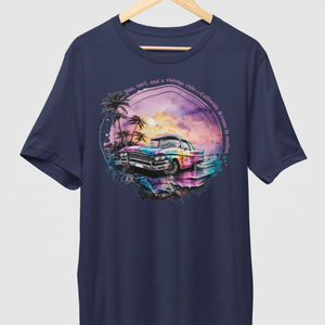 Sun Surf and a Vintage Ride Women's T-Shirt