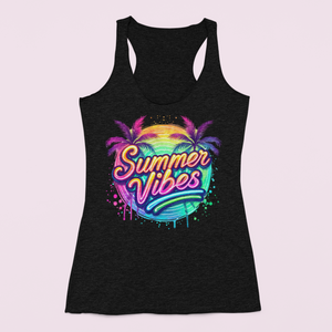 Summer Vibe – Breezy & Stylish Graphic Tank Top
