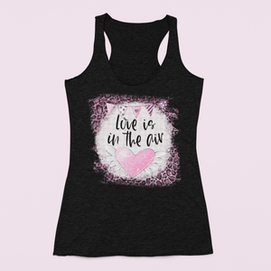 Love Is in the Air – Romantic Graphic Tank Top