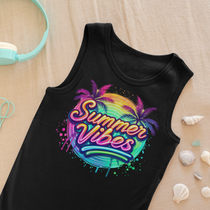 Summer Vibe – Breezy & Stylish Graphic Tank Top