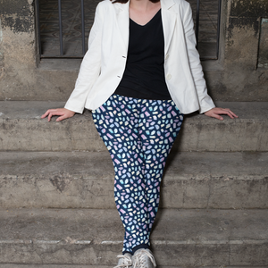 Artistry Strokes Print Legging