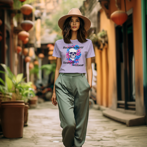Beauty in Decay Strength in Bloom Women's Classic T-Shirt