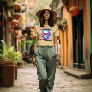 Beauty in Decay Strength in Bloom Women's Classic T-Shirt