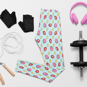Sweet & Sassy Pop Art Print Legging