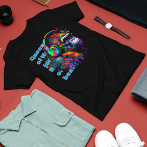 Queen of the jungle Ruler of the beat Women's T-Shirt