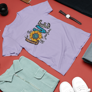 Love of Sunshine | Women's Round Neck Half Sleeve Classic T-Shirt | Comfortable Fit - TheSimplyStylish