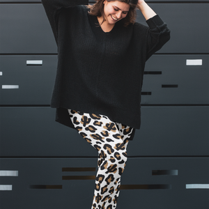 Spotted Succulent Print Legging