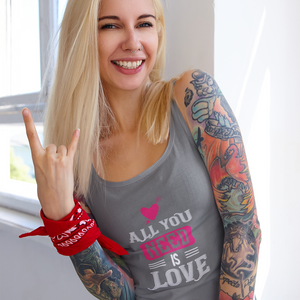 All You Need Is Love – Chic & Comfy Graphic Tank Top