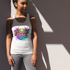 Summer Vibe – Breezy & Stylish Graphic Tank Top
