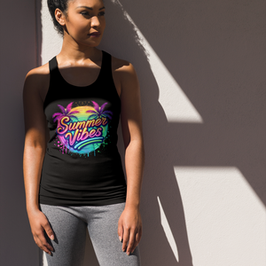 Summer Vibe – Breezy & Stylish Graphic Tank Top