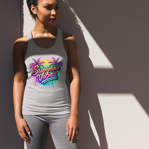 Summer Vibe – Breezy & Stylish Graphic Tank Top