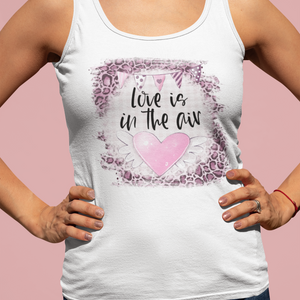 Love Is in the Air – Romantic Graphic Tank Top