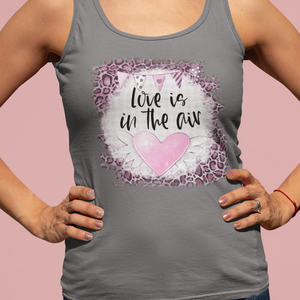 Love Is in the Air – Romantic Graphic Tank Top