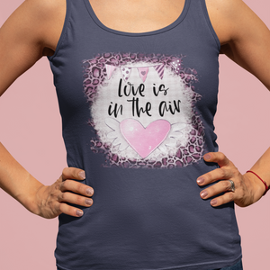 Love Is in the Air – Romantic Graphic Tank Top